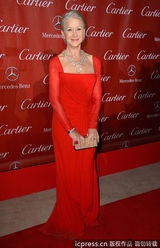 组图：棕榈泉红毯群星闪耀 娜奥米优雅海伦娇艳