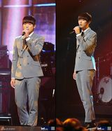 组图：韩团missA和2AM出演尹道贤节目