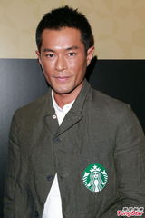 组图：古天乐望退休后开咖啡厅