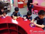 Lucas小Q扮消防员 学爸爸谢霆锋变救火英雄(图)