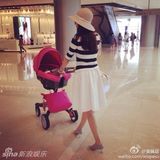 组图：吴佩慈爱女正面首曝光 百日宴范范出席