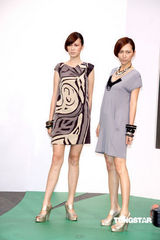 组图：蔡淑臻化身花神 身材曼妙分享走秀感受