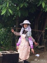 组图：女神变村姑！张柏芝黄圣依干农活打篮球