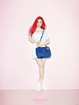 组图：韩国女团 f(x)组合代言 lovecat 写真