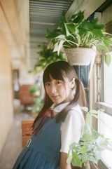 组图：徐娇小清新写真 双马尾软妹纸惹人怜