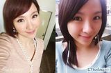 组图：清纯VS惊悚？ 台湾美女主播曝素颜照