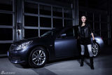 组图：聂鑫时尚香车写真 汽车潮人秀傲人身材
