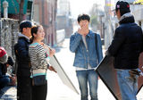 组图：《阁楼王世子》朴有天韩智敏片场花絮照