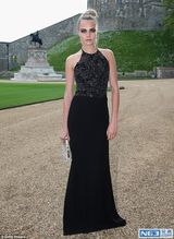 组图：章子怡赴英皇家慈善晚宴 赞威廉王子亲切