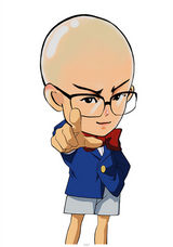 组图：乐嘉遭网友恶搞 动漫版乐爸爸可爱蹿红