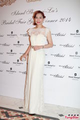 组图：邝美云陈法蓉等出席晚宴  女星抛胸斗艳