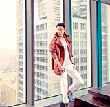 组图：王阳明时尚杂志照 肌肉健壮酷帅有型