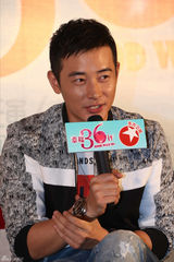 组图：《幸福36计》发布会 罗晋焦俊艳遭撮合