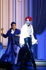 组图：JYJ金俊秀主演音乐剧 红发鬼魅