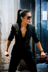 组图：《变4》李冰冰剧照 高冷女汉子救地球