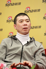 高清组图：白岩松对话冯小刚刘震云王中军