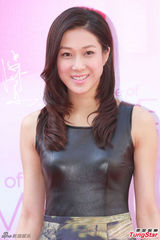 组图：钟嘉欣与延政勋合作电影 取昵称擦火花