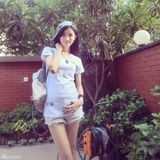 组图：美女硕士毕业抱儿子怀女儿被赞人生赢家