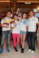 组图：马赛熬夜生疮急煲汤 陈庭欣爱和男生看球