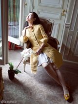 组图：张辛苑巴黎浪漫写真 法式优雅爱的海洋