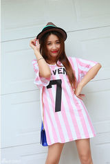 组图：孙敬媛野马战车写真 野性与甜美并存