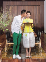 组图：王雷李小萌情侣写真 打造浪漫七夕节