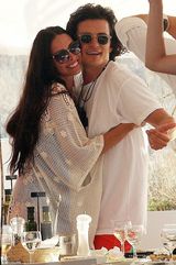 组图：米兰达-可儿新欢疑曝光 与赌业大亨乘游艇出海