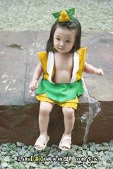 组图：最萌葫芦娃！包子脸小萝莉分身葫芦7兄弟