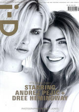 组图：最美男模宣布变性 时尚大片雌雄同体