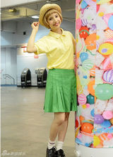 组图：日本双胞胎模特走红 面孔精致似洋娃娃