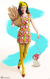 组图：李晟生日写真曝光 手绘涂鸦童趣甜蜜