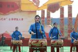 组图：第二届司马迁杯全国锣鼓大赛韩城举行