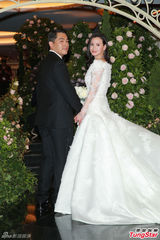 组图：林建岳爱女嫁何正德 容祖儿方中信等齐贺