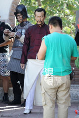 组图：《师父》片场照 廖凡以一敌众展宗师范