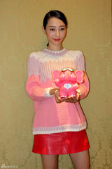 组图：白百何时尚活动五度换装 平底靴征战红毯