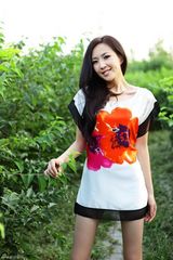 高清组图：金丰甜美写真曝光 清纯笑脸温暖人心