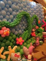 组图：孙俪邓超为女儿办百日宴 四口温馨合影