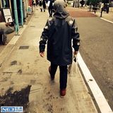 组图：陈坤首曝12岁儿子近照 圆脸淡定似小大人