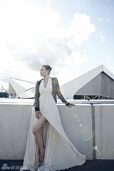 组图：小宋佳伦敦行奥运大片 与伦敦碗亲密接触