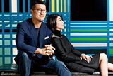 组图：许茹芸与丈夫婚后登封面 幸福依偎秀恩爱