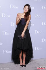 高清图：全智贤抹胸裙女神范 与任达华热情拥抱