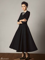 组图：江铠同冷艳洋装大片 小女人霸气蜕变