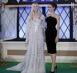 组图：朱莉遇记者提问满脸惊吓张大嘴表情夸张