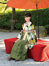 组图：大岛优子和服照曝光 端庄典雅萌萌哒