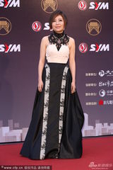 组图：金曲红毯Selina险摔倒 萧敬腾招雨3J比帅