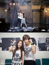 组图：欧巴欧尼合作舞台：火热舞蹈性感撩人。