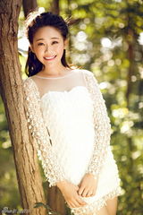 组图：沈佳凝森女写真唯美 宛若精灵仙子