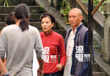 组图：聂远新剧搭档刘涛 刀疤脸造型顶酷暑赶戏