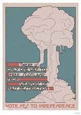 组图：苏格兰公投太文艺！政治海报美如话剧