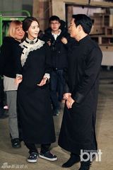 高清组图：允儿《总理和我》拍摄现场独家公开